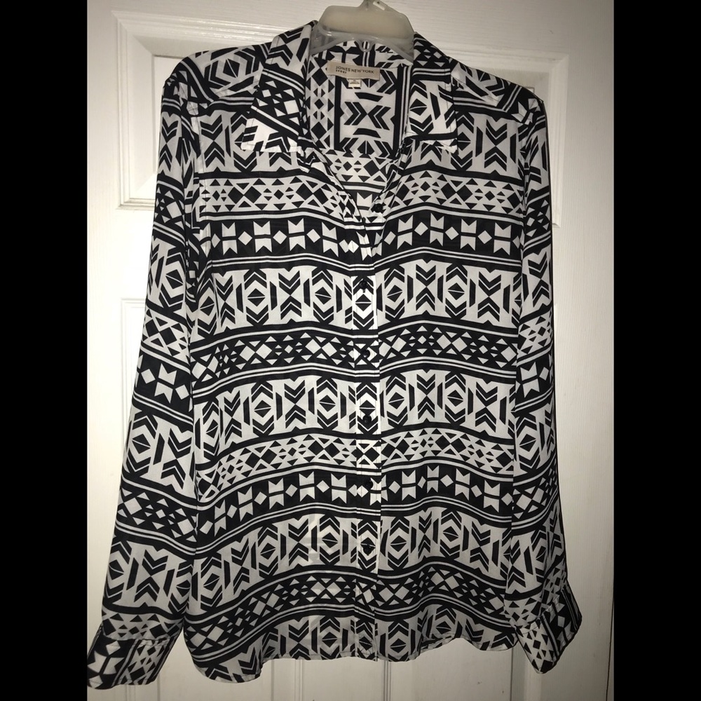 Print blouse